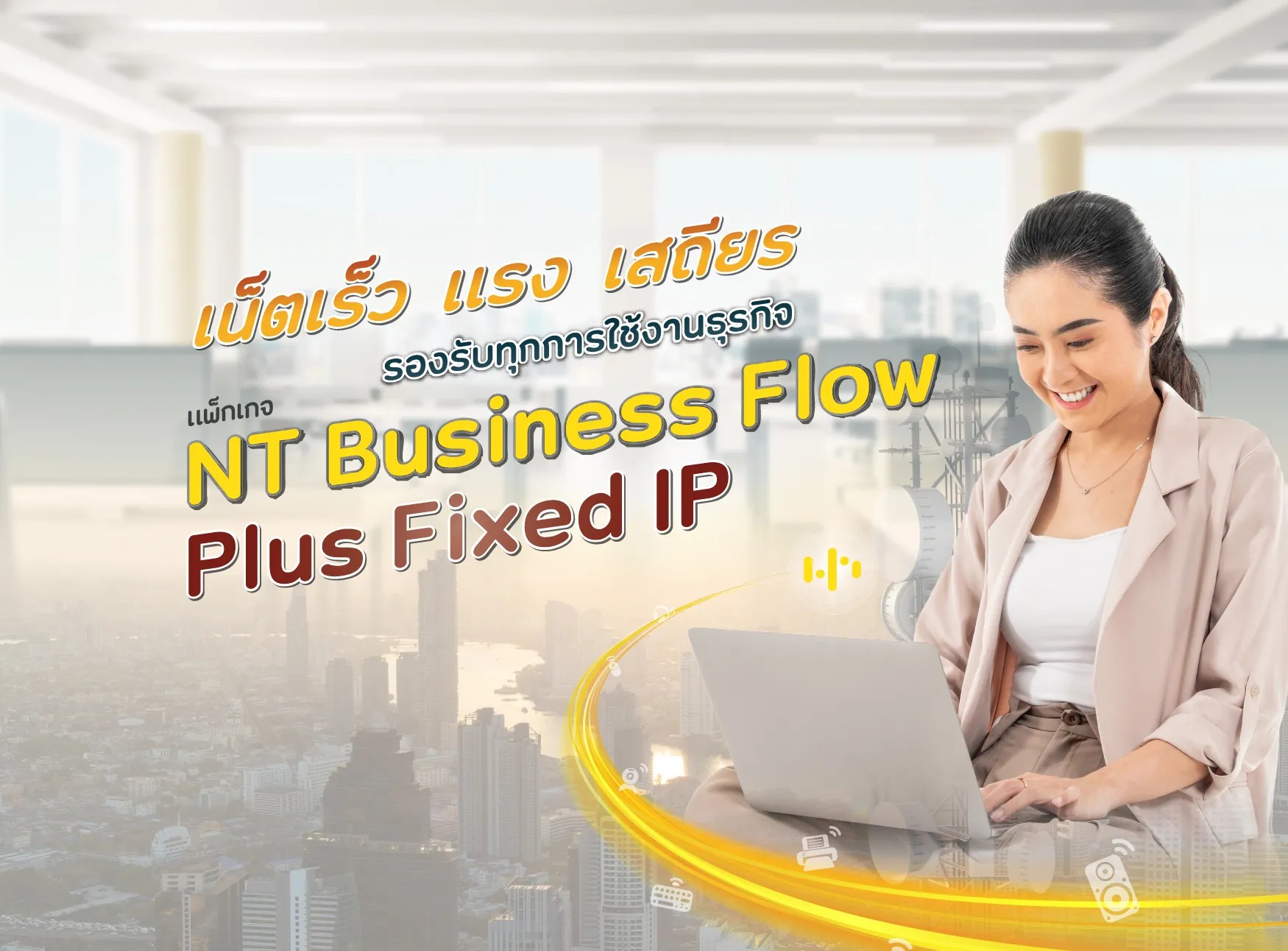 NT Business Flow Plus Fixed IP